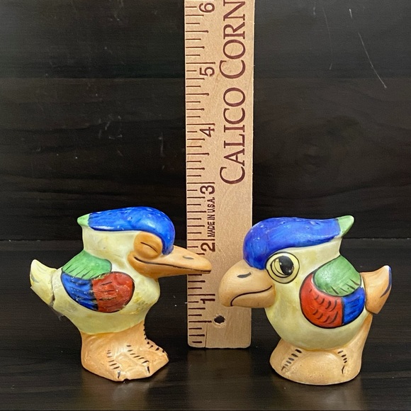Vintage Toucan Bird Ceramic Salt & Pepper Shaker Set - Picture 8 of 13
